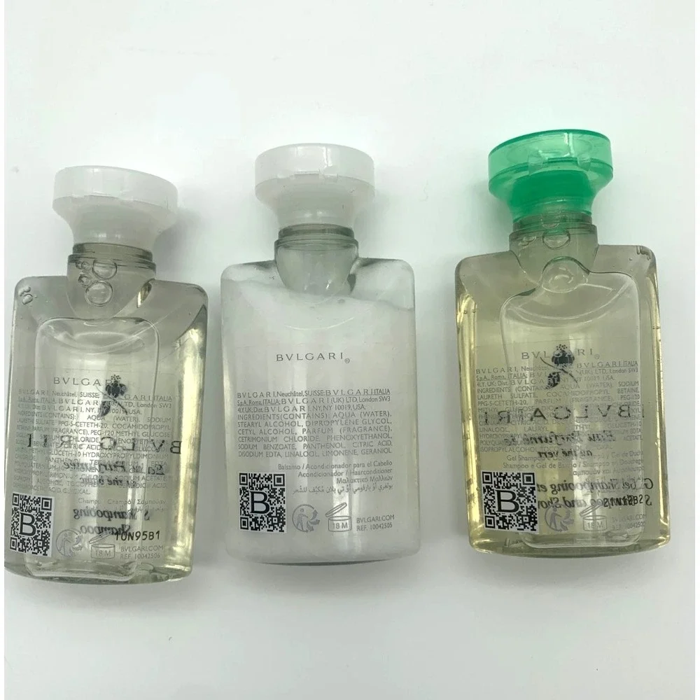 Bulgari au Thé‎ Blanc Luxury Travel Set TSA approved 2.5 Oz